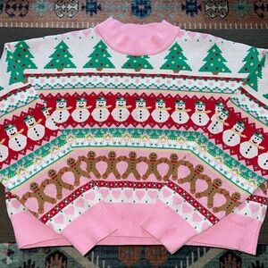 Pink Christmas Sweater